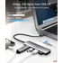 Hub Uni Usb C 4 Puertos Usb 3.0 De Aluminio Con Thunderbolt Cable