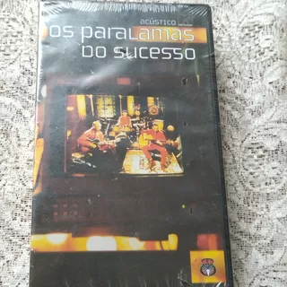 Os Paralamas Do Sucesso Acústico Mtv Fita Vídeo Orig Nova