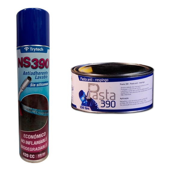 Kit Aerosol + Pasta Gel Antiadherente Soldadura