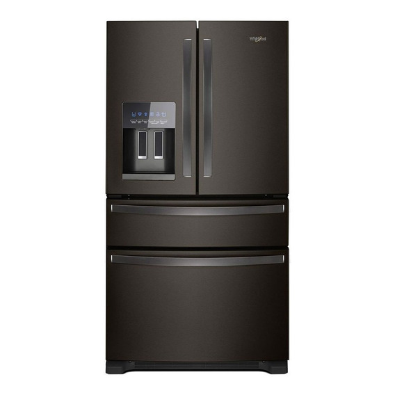 Refrigerador auto defrost Whirlpool WRX735SDH black stainless con freezer 694L 115V