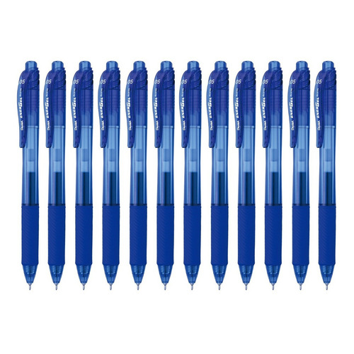 Bolígrafos Pentel Energel Bln105 Tinta Gel Líquida 0.5mm 12u Color de la tinta Azul