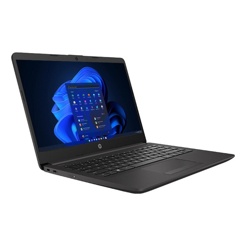 Laptop  HP 240 240 G8 negra 14", Intel Core i5 1135G7  16GB de RAM 256GB SSD, Intel Iris Xe Graphics 1366x768px Windows 11 Home