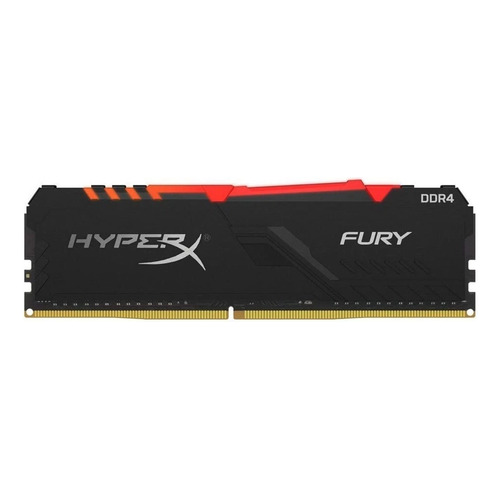 Memoria RAM Fury gamer color negro 8GB 1 HyperX HX424C15FB3A/8