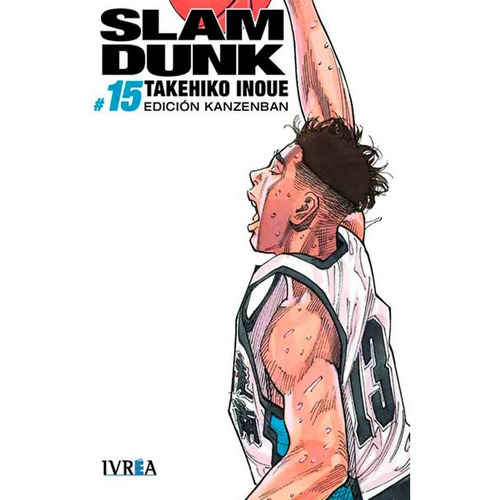 Slam Dunk Kanzenban 15, de Takehiko Inoue. Editorial Ivrea, tapa blanda en español