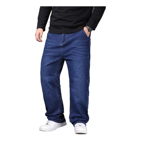 Jeans Para Hombre Tallas Grandes 44 46 48 50 Pantalones Larg