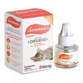 Refil Para Difusor Serenex Gatos Acalma E Tranquiliza 42ml