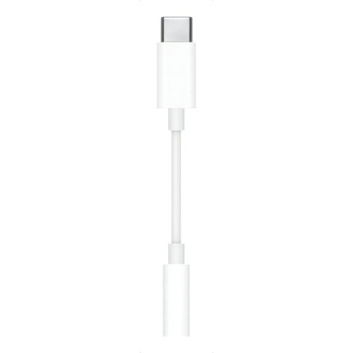Apple Adaptador De Usb-c A Entrada De 3,5 Mm Para Audífonos Color Blanco