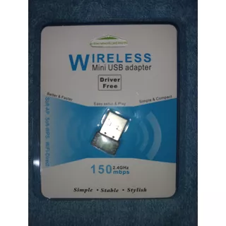 Dispositivo Wireless 2.4ghz 150mbps Miniusb Adapter