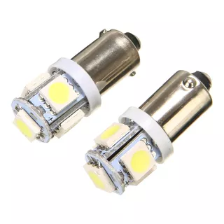 Foco Bulbo Led Ba9s / 2 Piezas