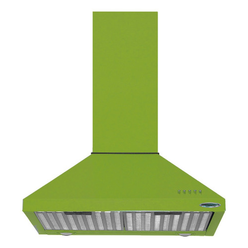 Extractor purificador de cocina Maraldi Cucinela ac. inox. de pared 1200mm x 250mm x 550mm verde manzana 220V