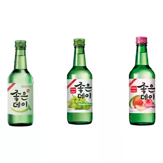 Pack 3 Good Day Soju - Licor Coreano