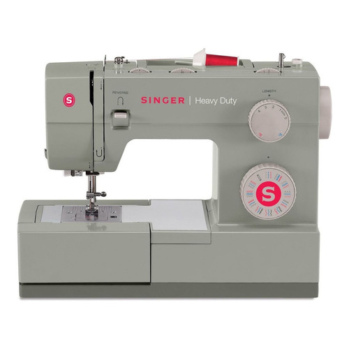 Máquina De Coser - Singer Heavy Duty 4452 Color Gris