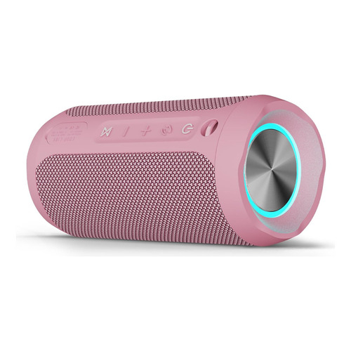 Eduplink Altavoces Portátiles Impermeables Ip67 Bluetooth 5. Color Color: La Carga Rosa Obtiene Un Volumen Fuerte Y Una Larga Vida Útil 110v