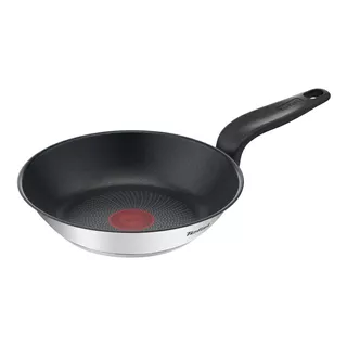 Sarten 24cm Tefal Primary Induccion Acero Inox Antiadherente Color Plateado