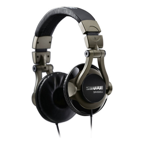 Shure Srh550 Dj Auricular Cerrado Para Dj Color Negro