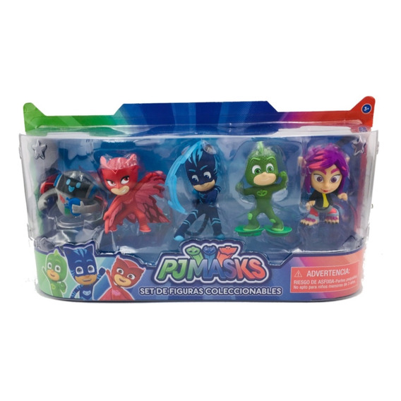 Pj Masks 5 Figuras Coleccionables 9 Cm Just Play