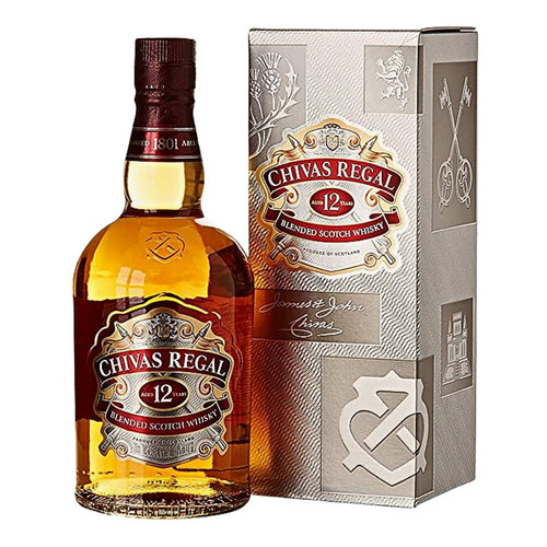 Whisky Chivas Regal 12 Años 700 - Ml A $180