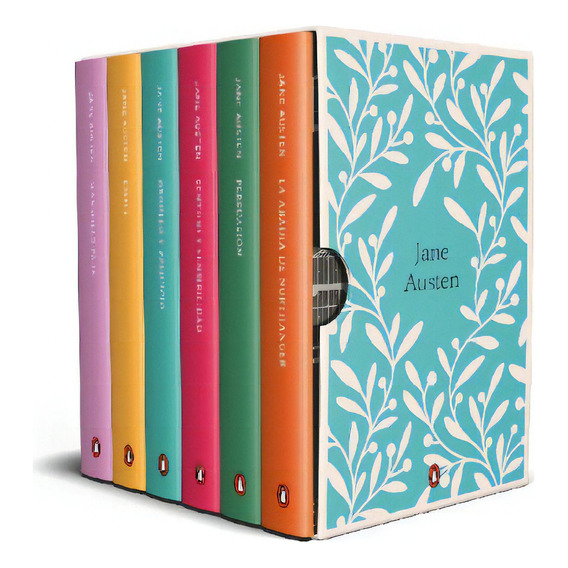 Obra Completa (estuche Con 6 Tomos), De Austen, Jane. Editorial Penguin Clásicos, Tapa Blanda En Español, 2023