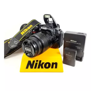 Câmera Nikon D3100 Kit 18-55 Vr (novíssima) 5k Cliques + Bag
