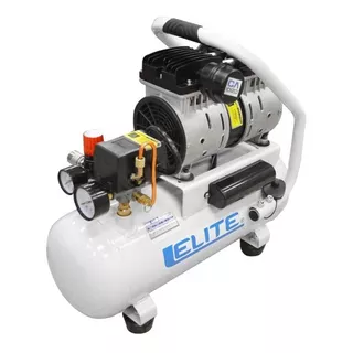 Compresor Elite 1.0hp Tanque 12l 125psi 1800rpm Silencioso