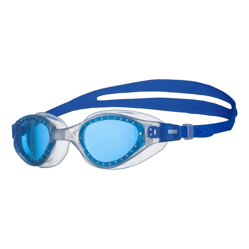 Goggles De Entrenamiento Arena Cruiser Evo Color Azul/transparente