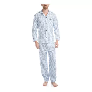 Pijama Franela Cab Mod 200 Algodon Sanforizado 1 Juego Tda