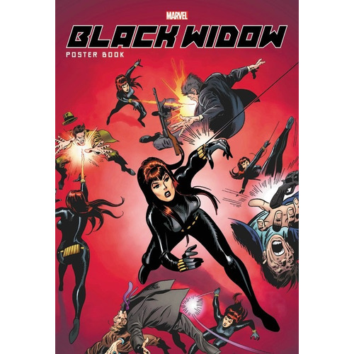 Black Widow Poster Book, de Artists, Various. Editorial Marvel, tapa blanda en inglés, 2020