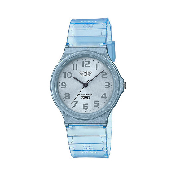 Reloj Mujer Casio Mq-24s-2bdf Core Ladies Color De La Correa Azul Color Del Bisel Azul Color Del Fondo Azul