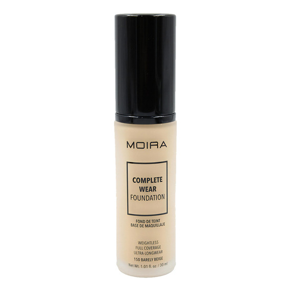 Base De Maquillaje Moira Cosmetics K-beauty Foundation Tono Barely Beige