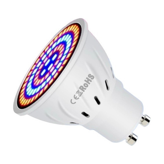 Ampolleta Lampara Indoor Cultivo Interior 80 Led Gu10