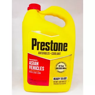 Prestone Asian Vehiculo 50% Rojo 3.78lts