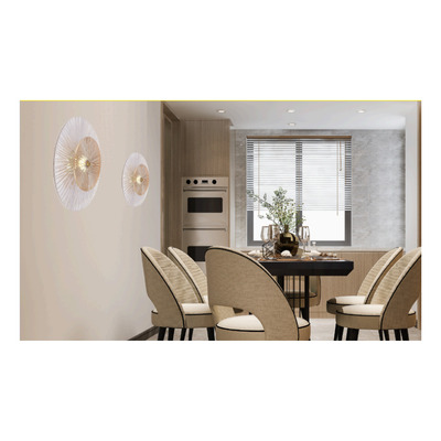 Aplique Pared Solei L 19159/35 6w Deco Moderno Vidrio Cie