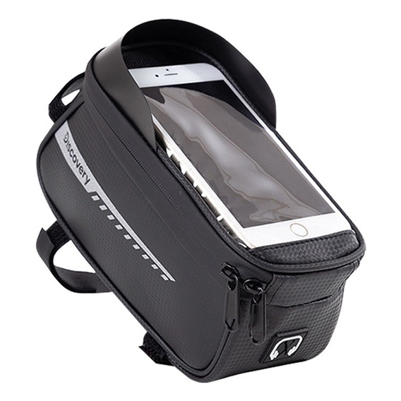 Bolso Bicicleta Discovery Porta Celular Impermeable Tactil 