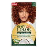 Kit Tinte Wella Professionals  Soft color Tinte de cabello tono 64 cobre oscuro para cabello