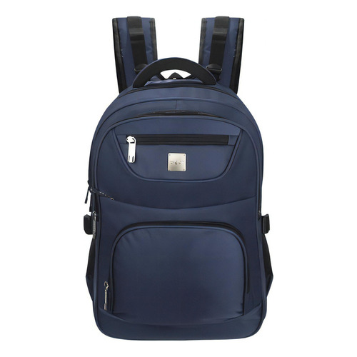 Mochila T-go Ejecutiva Para Notebook Laptop Hombre Mujer Reforzada Con Ajuste Pectoral Y Bolsillos