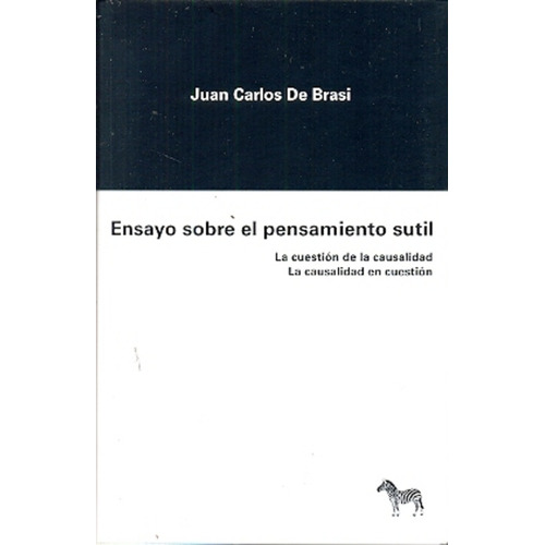 Ensayo Sobre El Pensamiento Sutil - De Brasi , Juan Carlos