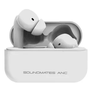 Audífonos Tzumi Sound Mates Pro Anc Bt 5.0 Color Blanco