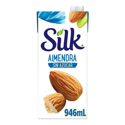 Alimento Liquido De Almendra Silk Sin Azúcar 946ml