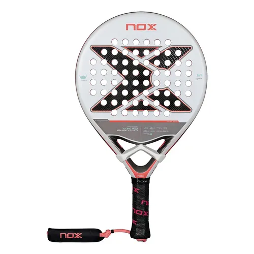 Pala De Padel Nox Vk10. La Pala De Aranzazu Osoro Color Blanco