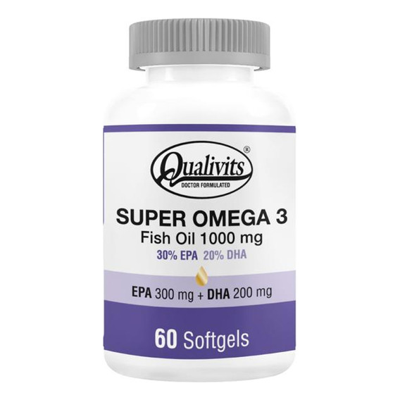 Super Omega3 Fish Oil 60 Comprimidos