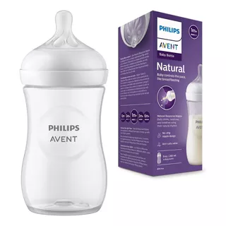 Mamadeira Petala 260ml Transparente Philips Avent Scy903/01