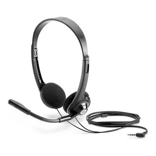 Audífonos Hp Alambricos Boom 150 Mic Headset Color Negro