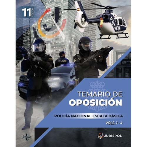 PACK TEMARIO OPOSICION ESCALA BASICA POLICIA NACIONAL, de JURISPOL., vol. 0. Editorial Tecnos, tapa blanda en español, 2023