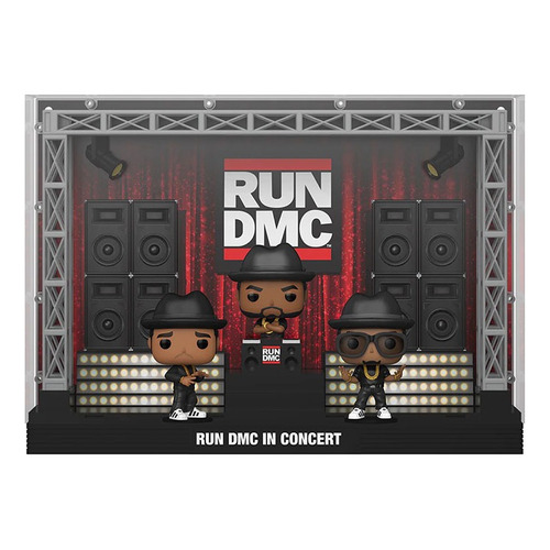 Funko Pop Deluxe Moment Run DMC en concierto #01