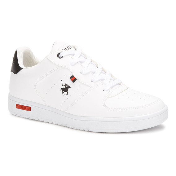 Tenis Casuales Blanco Polo Blanco 3129784