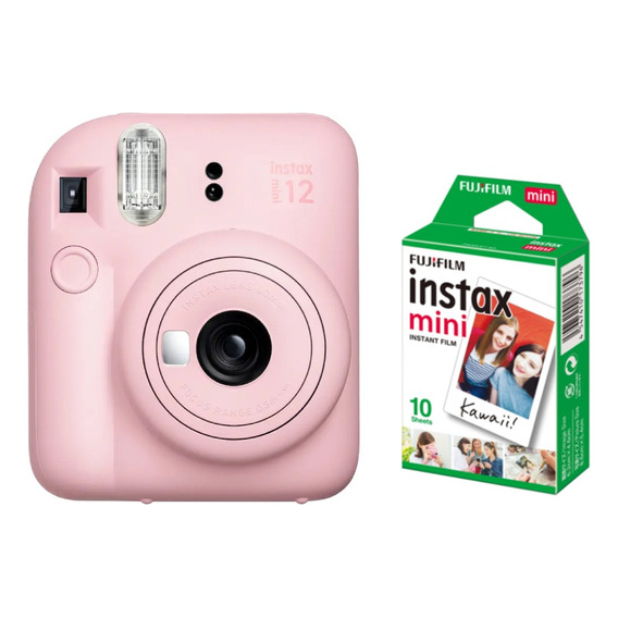 Combo Cámara Instax Mini 12 + Papel Mini X 10