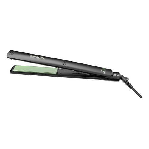 Plancha Alisadora Gama Elegance Avocado Ceramic Ion Active Color Negro