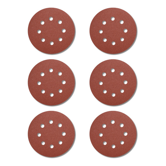 Lijas Circulares Grano 60, 80, 120, 150, 180 Y 240