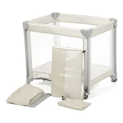 Berço Portátil Compacto Mini Play Pop Bege Safety 1st no Mercado Livre com oferta e cupom de desconto