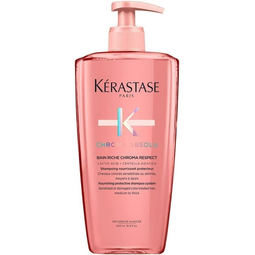 Bain Riche Chroma Respect 500 Ml Kérastase Cuidado Del Color